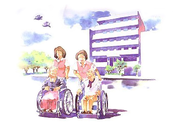 広告イラスト水彩画